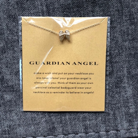Jewelry - 👼🏼14k gold dipped Guardian Angel Wing necklace